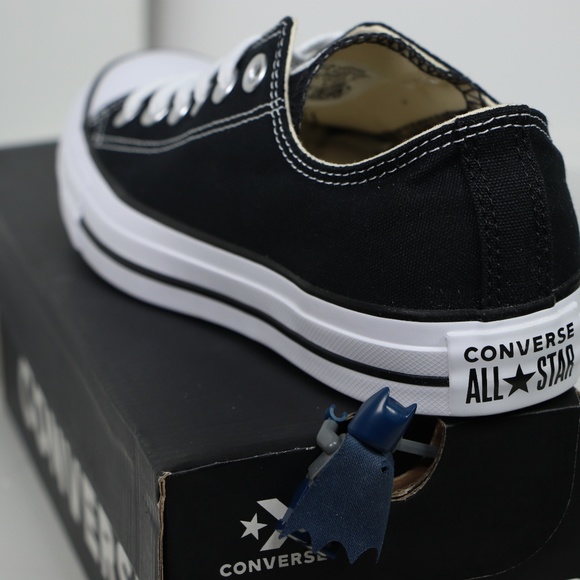 Classic Black Converse All Star Low Top - Picture 6 of 7